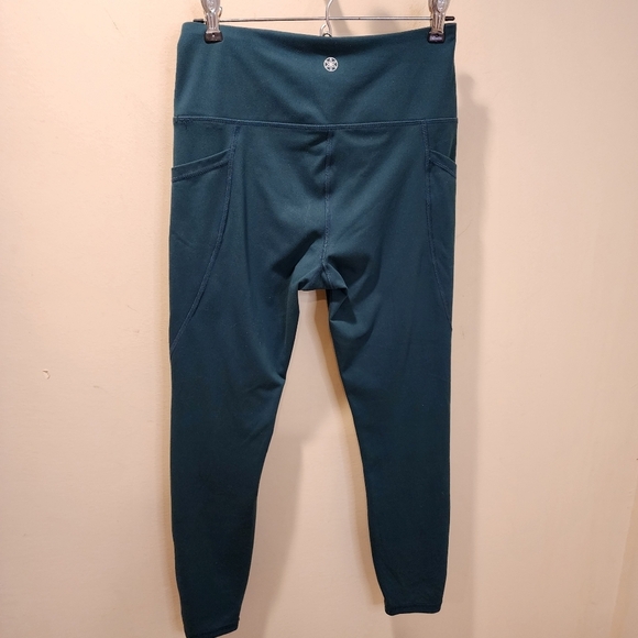 GAIAM Women's Green Ankle length Leggins size S - Picture 7 of 9